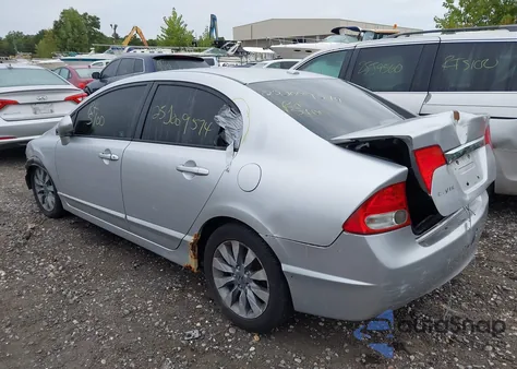 2009 Honda Civic Ex-L из США, поврежденный, VIN 2HGFA16989H353101